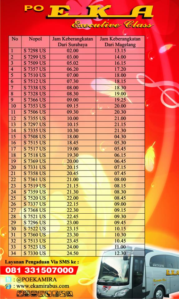 jadwal bus madiun solo
