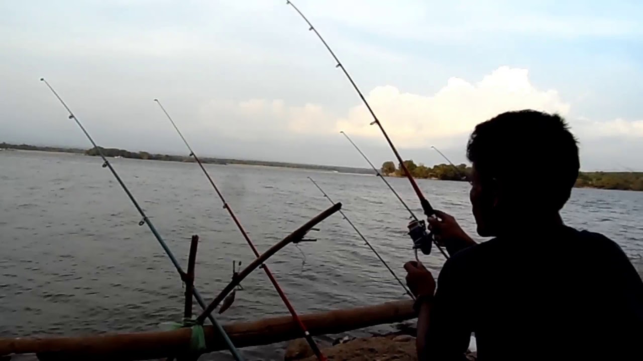 mancing di waduk gajah mungkur