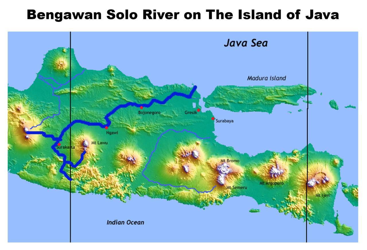aliran bengawan solo