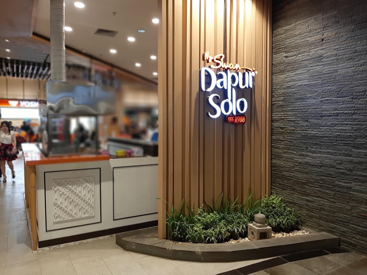 dapur solo bsd