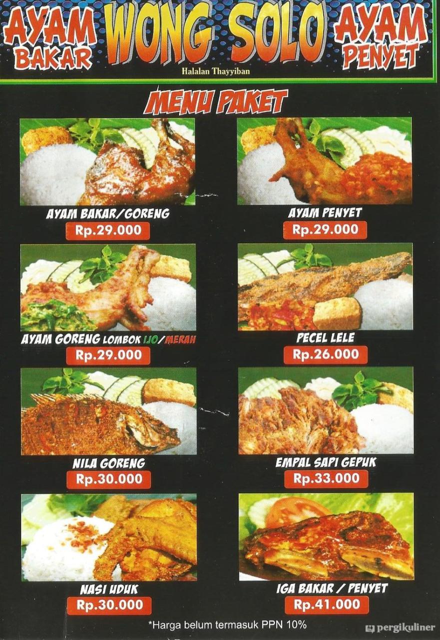 ayam bakar wong solo surabaya