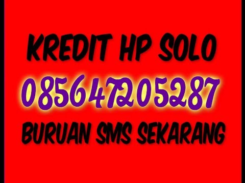 kredit hp solo