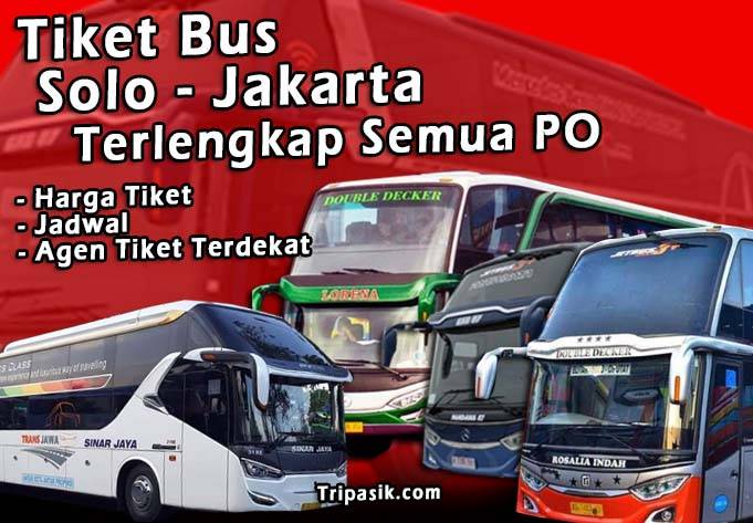 tiket bus jakarta solo