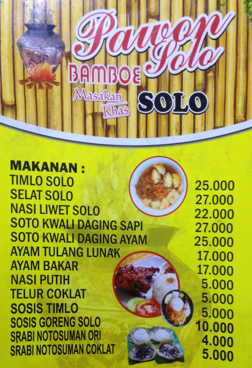 pawon solo pati